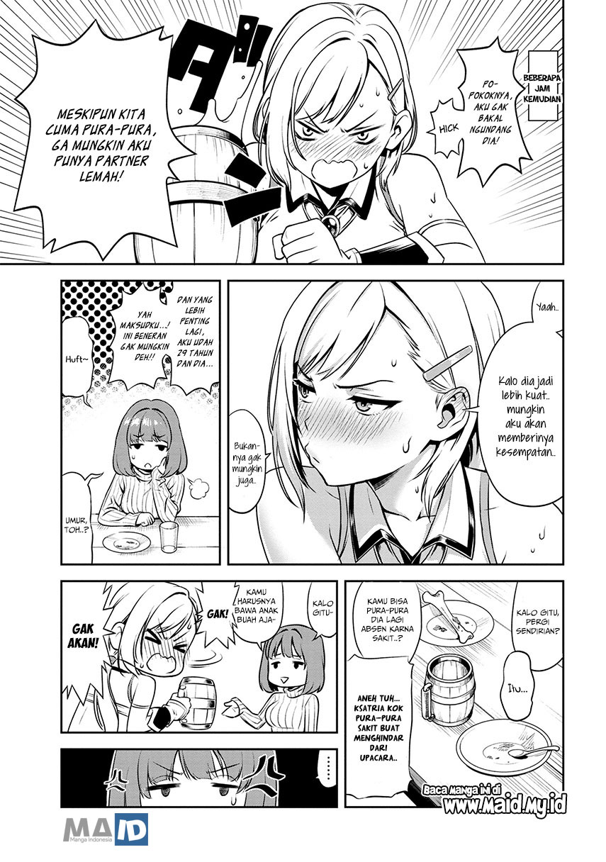 Toshiue Elite Onna Kishi ga Boku no Mae de Dake Kawaii chapter 1
